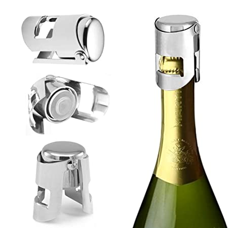 open bottle of sparkling wine