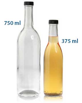 open bottle of wine