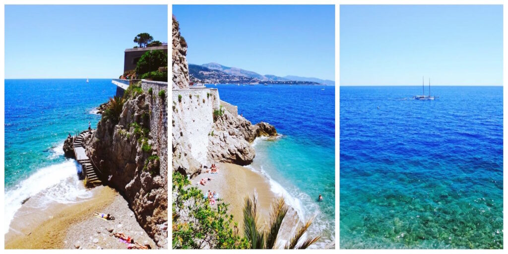 beaches on French Riviera