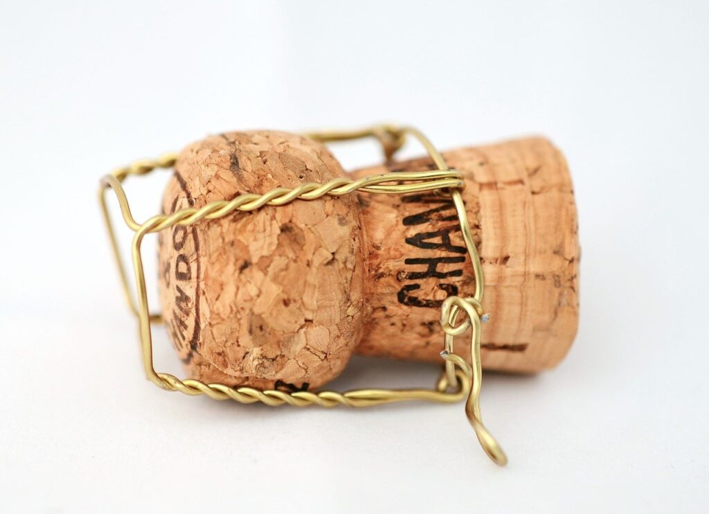 Cork for sparkling wines