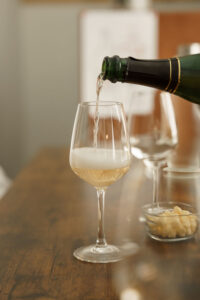 Champagne tasting